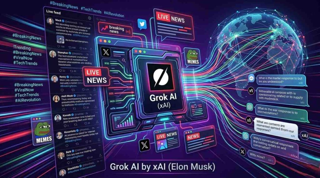 What is Grok AI by xAI?