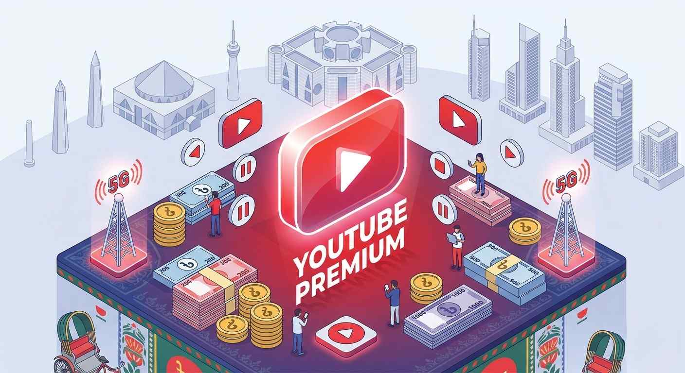 youtube premium subscription cost in bangladesh 2026