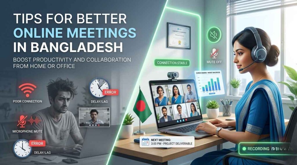 Tips for Better Online Meetings in Bangladesh